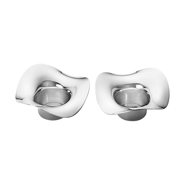 Georg Jensen Cobra Tealight Holder Set - 3586582