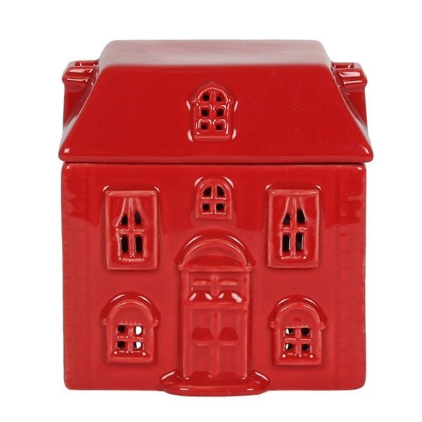 Serano Red Ceramic House Oil Burner