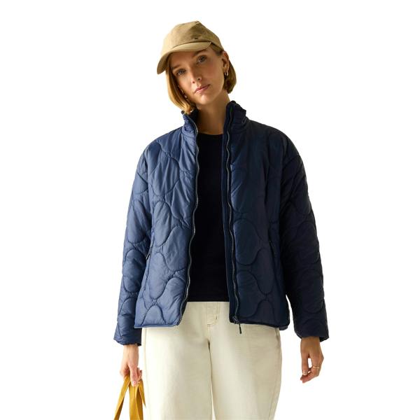 Regatta Womens/Ladies Carlotte Quilted Padded Jacket - Navy - 
