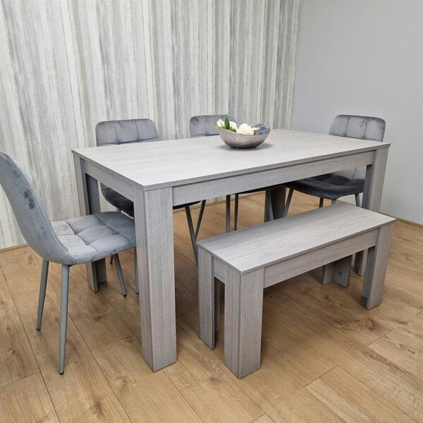 Kosy Koala Dining Table Set with 4 Chairs Dining Room, Kitchen table set of 4, and Bench