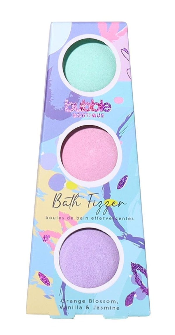 The Kind Edit Co. Bubble Boutique Fizzer Pyramid - 30g Bath Fizzers, 50g Bath Fizzers, 80g Bath Fizzers
