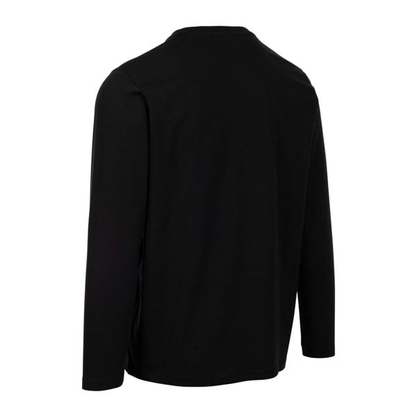 Trespass Mens Macley Long-Sleeved T-Shirt - Black