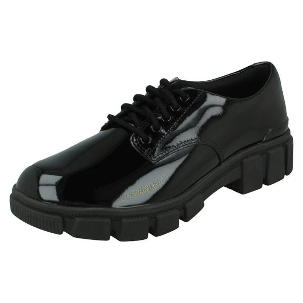 Clarks Girls Clarks Chunky Sole School Shoes Evyn Lace Y