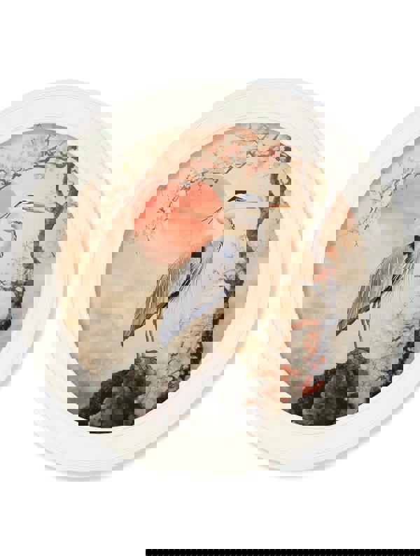 Exceptional Art Japanese Twin Herons - Oxford Strong | Rackhams