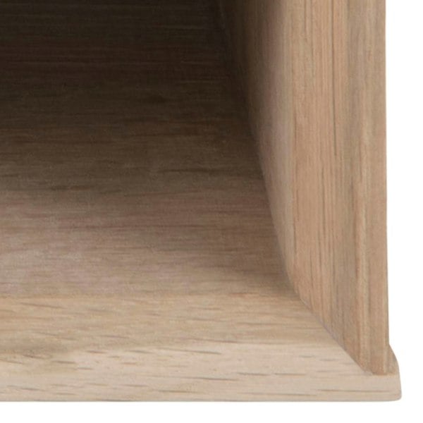Furniture To Go Century 1 Drawer Wall Mounted Bedside Table in Oak