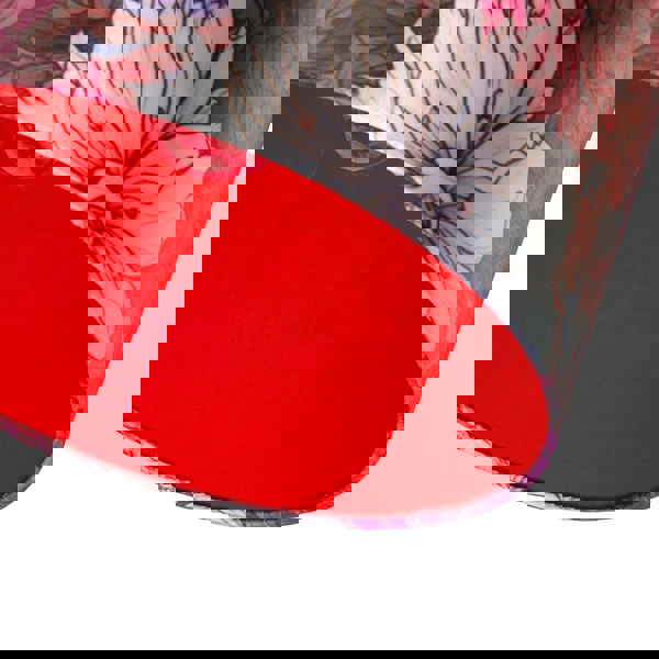 Classic Red Lilac and Pink Chrysanthemum Japanese Style Lamp Shade Image 3