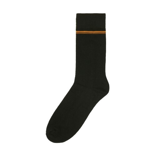 Ben Sherman Mens Stripe Bamboo Socks (Pack of 3) - Black/Grey/White