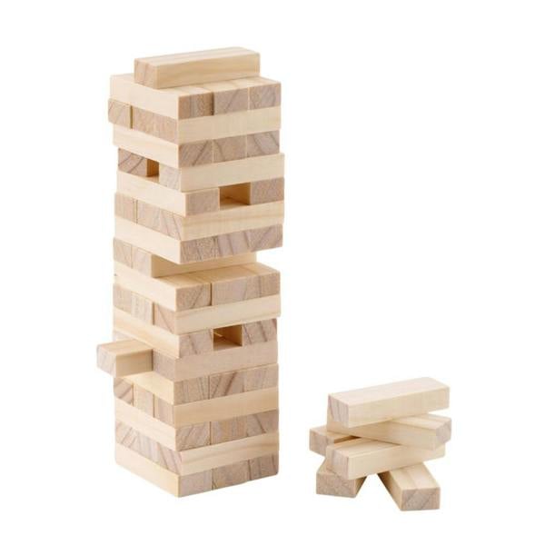 MidOcean Pisa Wooden Topple Tower - Wood - 