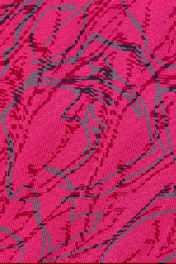 Floral Outline Knit Jumper