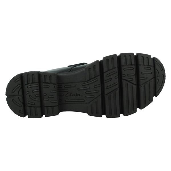 Clarks Girls Clarks Chunky Sole T-Bar School Shoes Evyn Bar K
