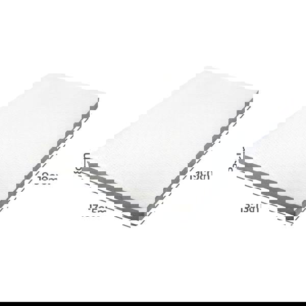 Lavio Double Mattress Topper Memory Foam Ergonomic Dual Layer Hotel Quality