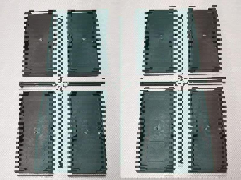 x4 Caravan Jack Pads - Leveling Foot Leg Steady Feet Pads