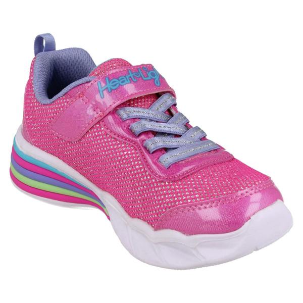 Skechers Girls Skechers Light Up Trainers Shimmer Spells 302304