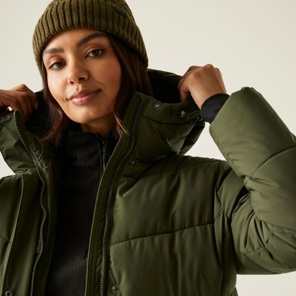 Regatta Womens Eloria Padded Jacket - Dark Khaki