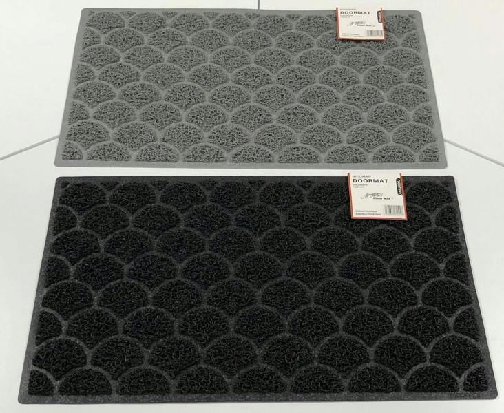 Nicoman Indoor Dirt-Trapper Easy-Clean Door Mat - Fan Pattern