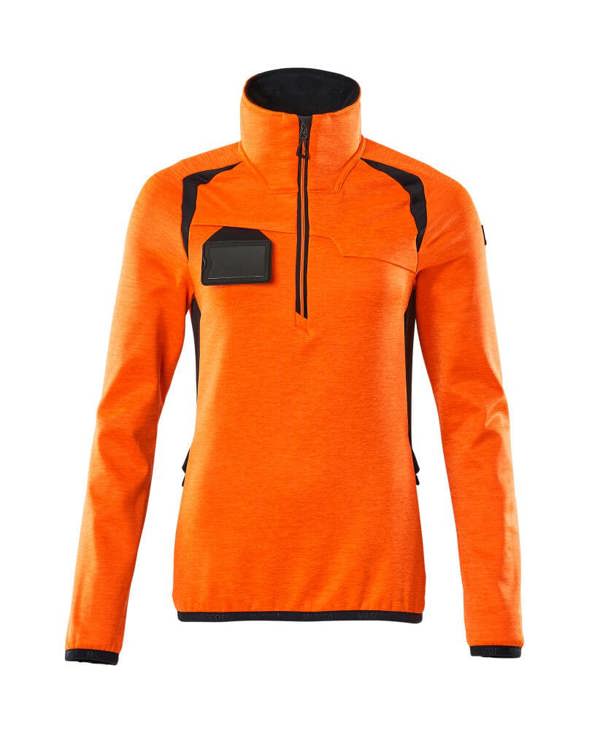 MASCOT®ACCELERATE SAFE Fleece jumper with half zip  19353 - DaltonSafety