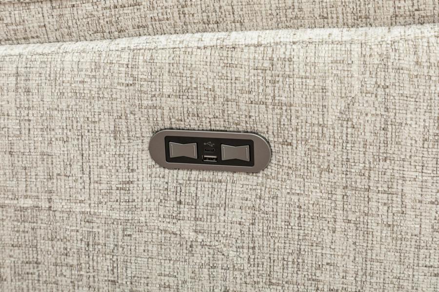 Hawbush Power Recliner Armchair - Beige