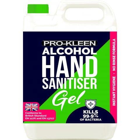ProKleen Pro-Kleen Hand Sanitiser Gel 70% Alc Antibacterial Sanitizer 5L