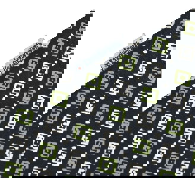 Lambretta All Over Geometric Mens Smart Classic Retro Polo Shirt