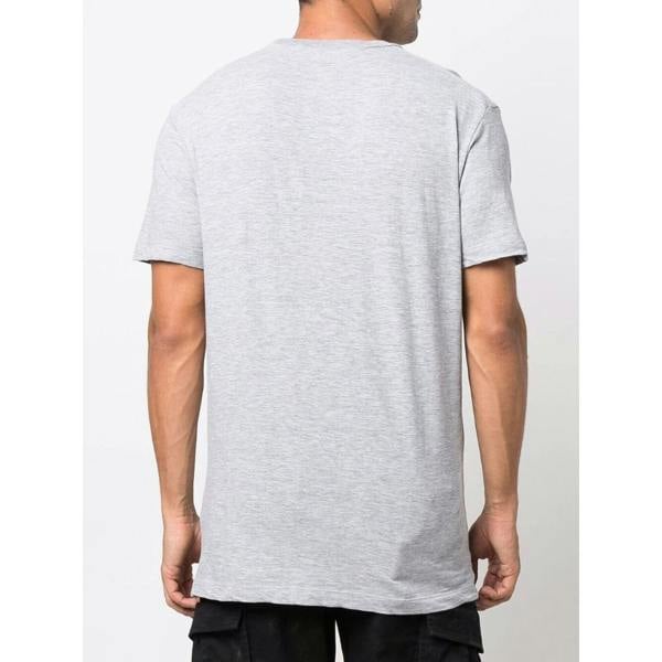 Dsquared Icon Spray Cotton T-Shirt   in  Grey
