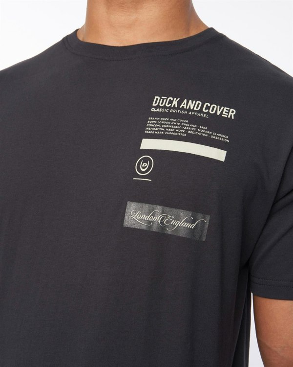 Duck and Cover Jennerkins T-Shirt - Black