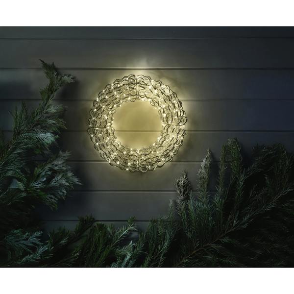 Titan Silver Wreath 40cm LV