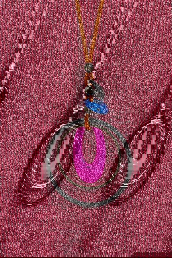 Batwing Top with Necklace