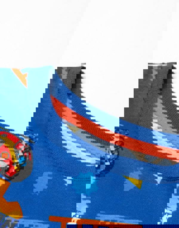 Fireman Sam Boys Blue Character Long Sleeve Long Leg Pyjama Set