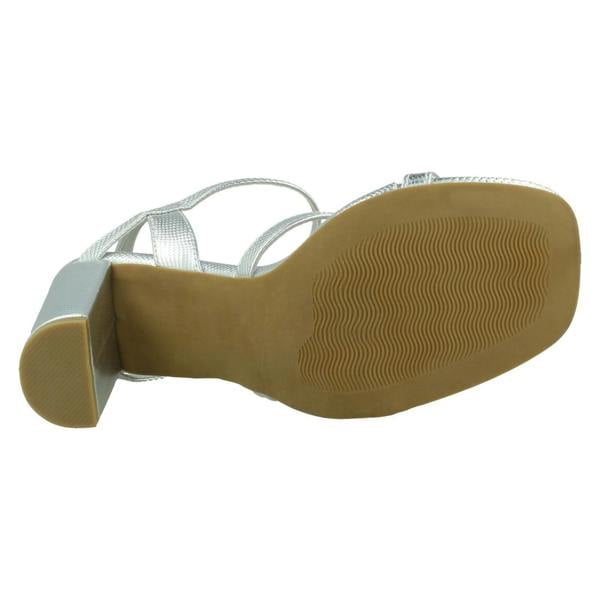 Spot On Ladies Spot On Strappy High Heel Sandal F1R2043