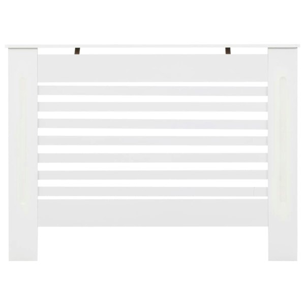 Berkfield Radiator Cover White 112x19x81.5 cm MDF