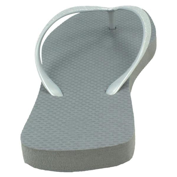 Spot On Ladies Spot On Squared Toe Flip Flops F00389