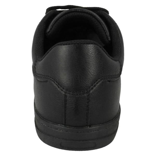 Spot On Ladies Spot On Flat Lace Up Slimline Pumps