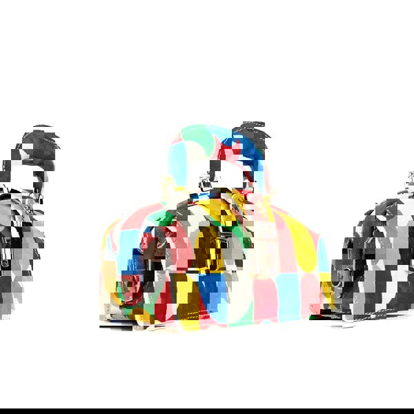 Embassy London Gazelle Mini - Groovy - Mini leather bag in colourful genuine leather and key lock