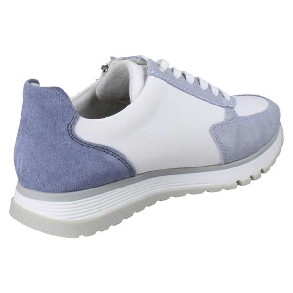 Rieker Ladies Rieker Extra Wide Casual Trainers With Side Zip 49010