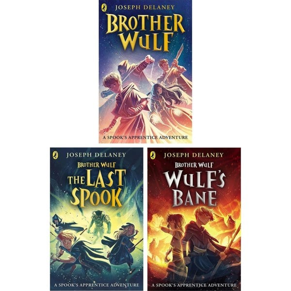 The Spook's Apprentice: Brother Wulf 3 Book Set Brother Wulf, Brother Wulf: The Last Spook & Brother Wulf: Wulf's Bane