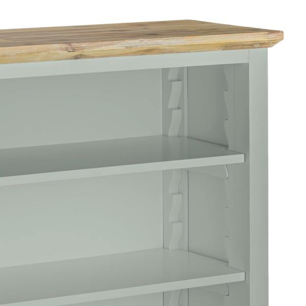 Statement Furniture Florence Bookcase Wooden Shelving Unit with Adjustable Shelves, Fully Assembled