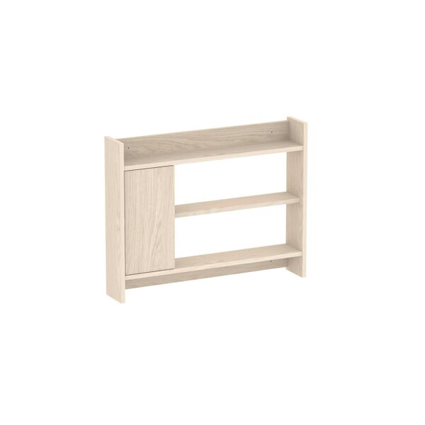 Decortie Fleet Wall Shelf Unit with Cabinet - Sonoma Oak