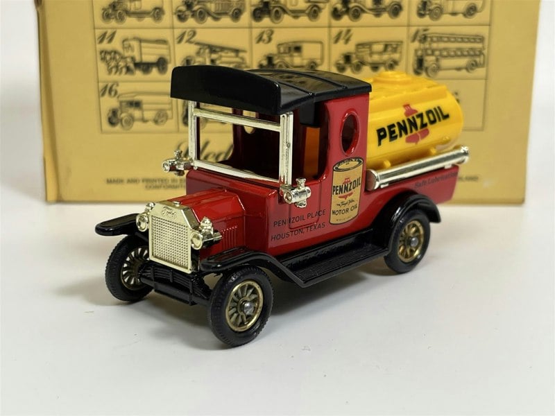 MCSlots Ford Model T Tanker 1920 Pennzoil Oil Days Gone By Lledo DG4D S4