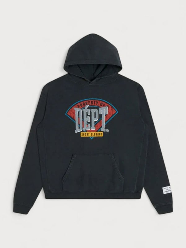 Gallery Dept. Field Graphic Hoodie Vintage Black