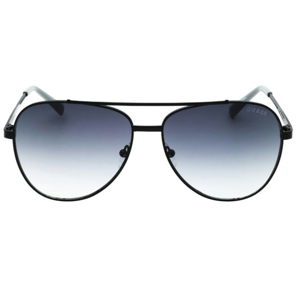 Guess Gradient Smoke Matte Black Sunglasses