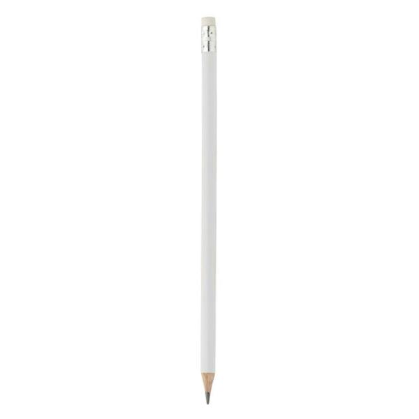 MidOcean Stomp Sharp Pencil With Eraser - White - 