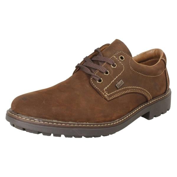Rieker Mens Rieker Water Resistant With Rieker Tex In A Distressed Finish Casual Shoes B4610