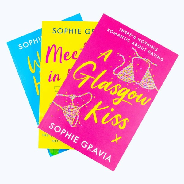 Orion Sophie Gravia 3 Book Collection Set - A Glasgow Kiss, What Happens in Dubai & Meet Me in Milan