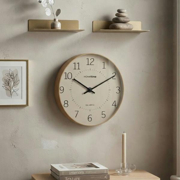 Garden Greatness Oversized Circular Quartz Wall Clock