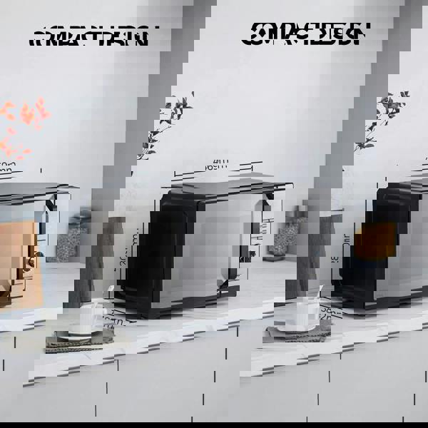 Toshiba Midea MW3-SAC23SF(MB) 900W 23 Litres Free Standing Microwave Black