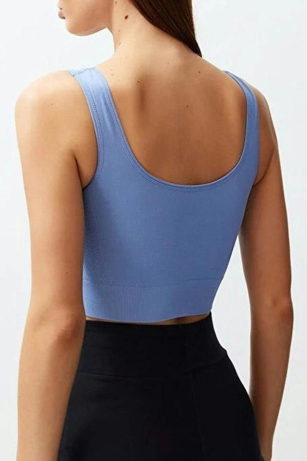 WOVCOR Seamless Supportive Knitted Sports Bra