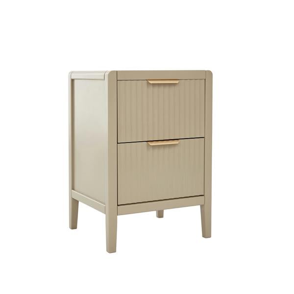 Cabinet Bits Castel 2 Drawer  Bedside Table