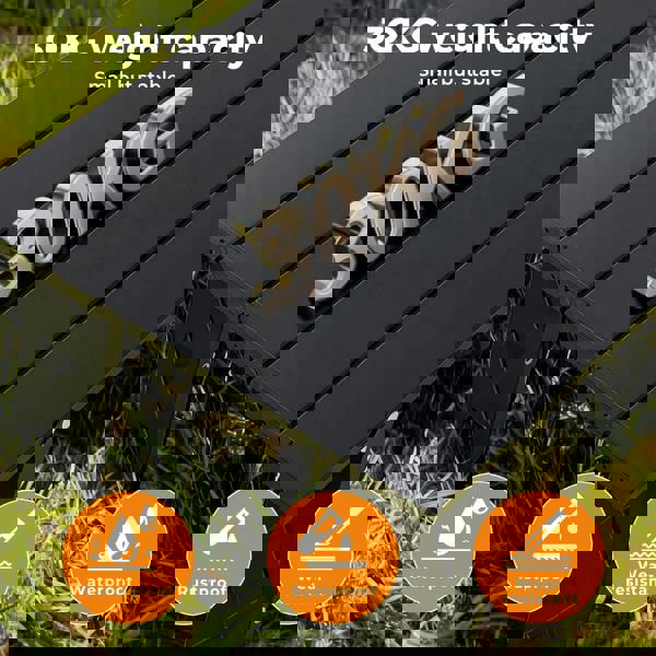 Levede Folding Camping Table Mini Aluminium Portable Picnic Desk Lightweight