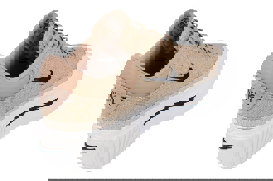 Nike Womens Court Legacy Lift Trainers Fz2606  200 - Hemp Black Sail Sanddrift 200 - Photo 2