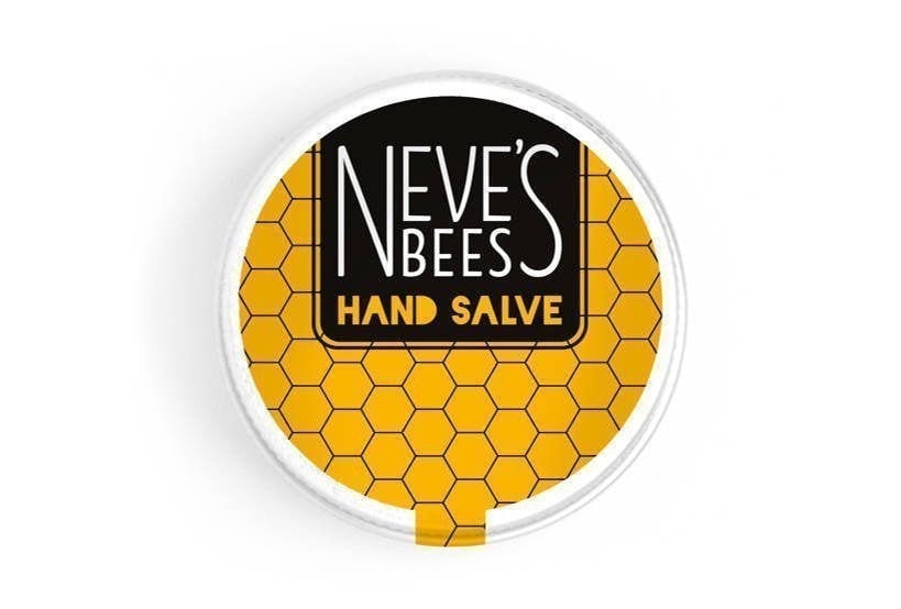 Hand salve for men from Neve's Bees (closed tine)